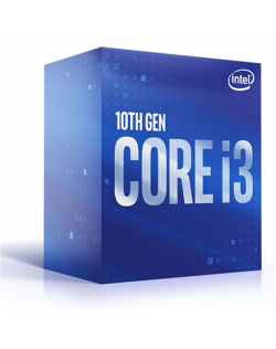 Intel i3-10100, 3.6 GHz, LGA1200, Processor threads 8, Packing Retail, Processor cores 4, Component for PC