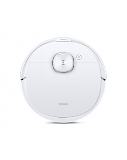 Ecovacs Vacuum cleaner DEEBOT N8 PRO Wet&Dry, Operating time (max) 110 min, Lithium Ion, 3200 mAh, Dust capacity 0.42 L, White