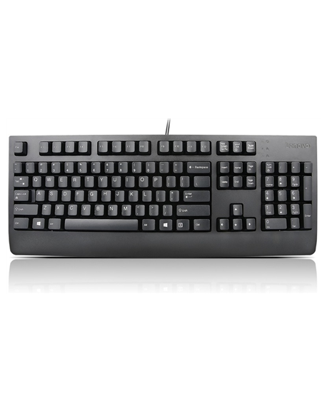 Lenovo Preferred Pro II 4X30M86918 Keyboard, USB, Keyboard layout US English with Euro symbol, Black, No, English, Numeric keypa