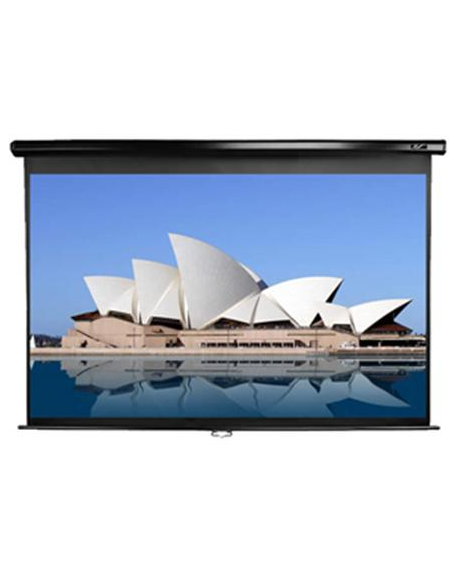Elite Screens Manual Series M99UWS1 Diagonal 99 ", 1:1, Viewable screen width (W) 178 cm, Black