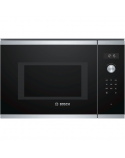 Bosch Microwave Oven BFL554MS0 Built-in, 31.5 L, Retractable, Rotary knob, Start button, Touch Control, 900 W, Stainless steel, Defrost