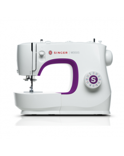 Singer Sewing Machine M3505 Number of stitches 32, Number of buttonholes 1, White