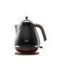 Delonghi Icona Vintage KBOV2001BK Standard kettle, Stainless steel, Black, 2000 W, 1.7 L, 360° rotational base