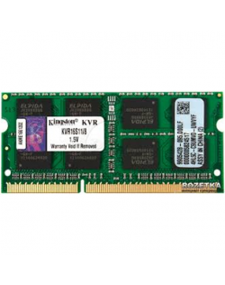 Kingston 8 GB, DDR3, 1600 MHz, Notebook, Registered No, ECC No