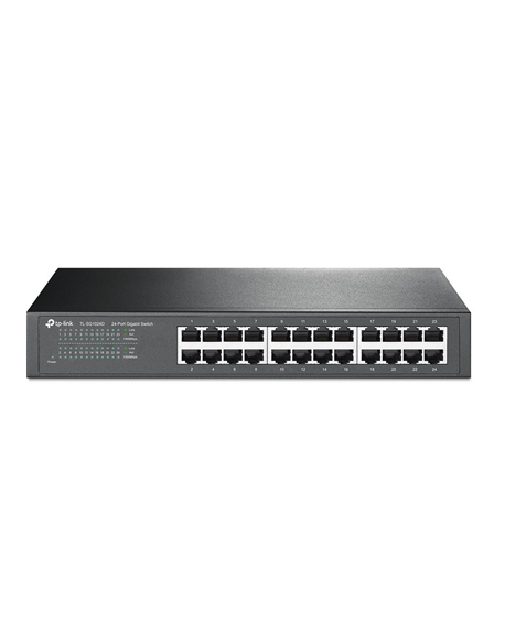 TP-LINK Switch TL-SG1024D Unmanaged, Rack Mountable, 1 Gbps (RJ-45) ports quantity 24