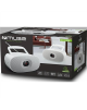Muse MD-202RDW White, Portable radio CD player,