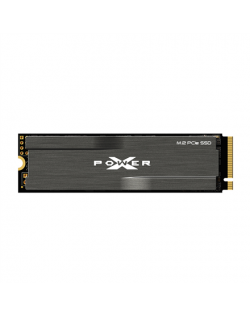 Silicon Power SSD XD80 512 GB, SSD form factor M.2 2280, SSD interface PCIe Gen3x4, Write speed 3000 MB/s, Read speed 3400 MB/s