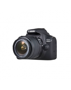 Canon EOS 2000D 18-55 III EU26 SLR Camera Kit, Megapixel 24.1 MP, Image stabilizer, ISO 12800, Display diagonal 3.0 ", Wi-Fi, Vi