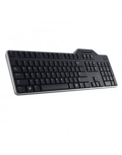 Dell KB813 Smartcard keyboard, Wired, Keyboard layout Estonian, USB, Black