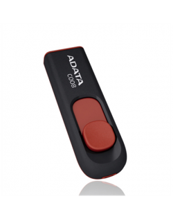 ADATA C008 32 GB, USB 2.0, Black/Red