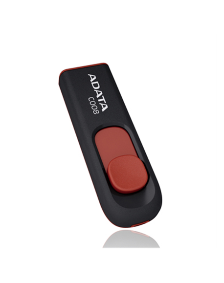 ADATA C008 32 GB, USB 2.0, Black/Red