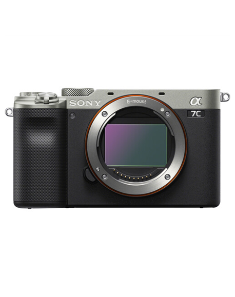 Sony Alpha A7C Full-frame Mirrorless Interchangeable Lens Camera, Body, Silver
