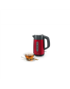 Bosch Kettle DesignLine TWK4P434 Electric, 2400 W, 1.7 L, Stainless steel, 360° rotational base, Red/Black