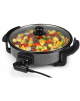 Tristar Multifunctional grill pan PZ-2963 Grill, Diameter 30 cm, Lid included, Fixed handle, Black