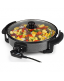 Tristar Multifunctional grill pan PZ-2963 Grill, Diameter 30 cm, Lid included, Fixed handle, Black