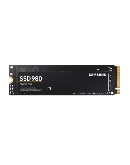 Samsung V-NAND SSD 980 1000 GB, SSD form factor M.2 2280, SSD interface M.2 NVME, Write speed 3000 MB/s, Read speed 3500 MB/s