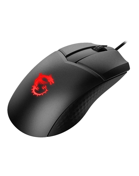 MSI Clutch GM41 Lightweight Optical, RGB LED light, Wireless connection, Black, Gaming Mouse, 1000 Hz