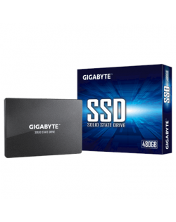 Gigabyte GP-GSTFS31480GNTD 480 GB, SSD interface SATA, Write speed 480 MB/s, Read speed 550 MB/s