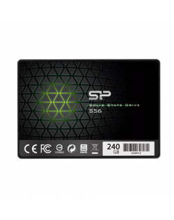 Silicon Power S56 240 GB, SSD form factor 2.5", SSD interface SATA, Write speed 530 MB/s, Read speed 560 MB/s