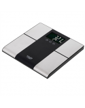 Adler Bathroom scale with analyzer AD 8165 Maximum weight (capacity) 225 kg, Accuracy 100 g, Body Mass Index (BMI) measuring, Stainless steel/Black