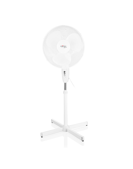 Gallet VEN16S Stand Fan, Timer, Number of speeds 3, 45 W, Oscillation, Diameter 40 cm, White