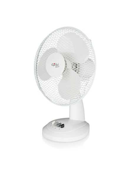 Gallet VEN9 Desk Fan, Number of speeds 2, 23 W, Oscillation, Diameter 23 cm, White