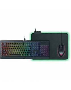 Razer Razer Level Up - Keyboard, Mouse and Headset Bundle, Gaming keyboard, RGB LED light, US Layout, Wired, Black
