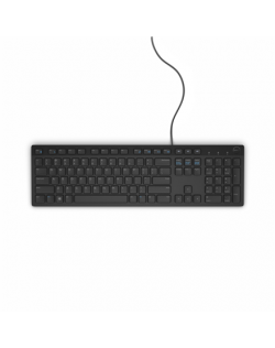Dell KB216 Standard, Wired, Keyboard layout Russian, Black, Russian, Numeric keypad, 503 g
