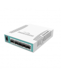 MikroTik Cloud Router Switch CRS106-1C-5S Combo SFP ports quantity 1, Ethernet LAN (RJ-45) ports 1, Desktop, Web Management, 5