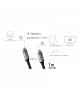 Logilink USB 3.2 Gen 2 cable, C/M to C/M, 4K/60Hz, PD,alu CUA0107 1 m, USB-C male, USB-C male