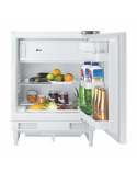 Candy Refrigerator CRU 164 NE/N Energy efficiency class F, Built-in, Larder, Height 82 cm, Fridge net capacity 100 L, Freezer net capacity 17 L, 43 dB, White