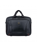 Port Designs Courchevel Fits up to size 15.6 ", Black, Shoulder strap, Messenger - Briefcase