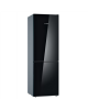 Bosch Refrigerator KGV36VBEAS Energy efficiency class E, Free standing, Combi, Height 186 cm, No Frost system, Fridge net capacity 214 L, Freezer net capacity 94 L, 39 dB, Black