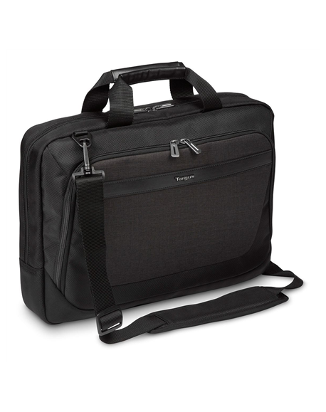 Targus CitySmart TBT914EU Fits up to size 15.6 ", Black/Grey, Shoulder strap, Messenger - Briefcase