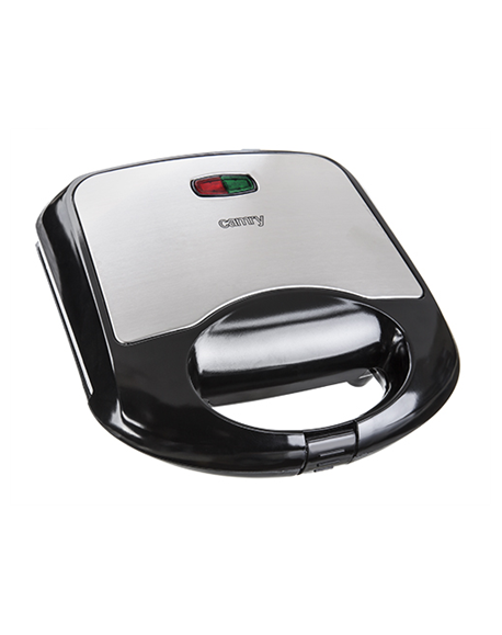 Camry Sandwich maker CR 3018 850 W, Number of plates 1, Number of pastry 2, Ceramic coating, Black