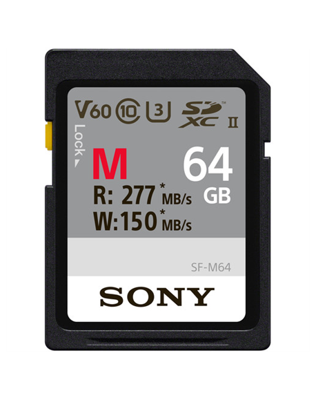 Sony SF-M64 64 GB, SDXC, Flash memory class 10