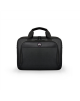 PORT DESIGNS HANOI II CLAMSHELL 105064 Fits up to size 15.6 ", Black, Shoulder strap, Messenger - Briefcase