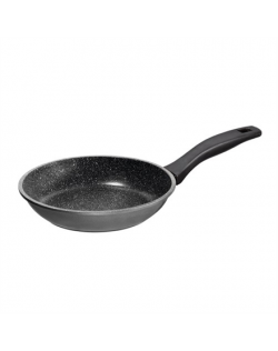 Stoneline Made in Germany pan 19046 Frying, Diameter 24 cm, Suitable for induction hob, Fixed handle, Anthracite