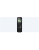 Sony ICD-PX370 MP3 playback, Black, 9540 min, MP3, Monaural, Mono Digital Voice Recorder with Built-in USB,