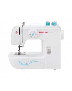 Singer Sewing machine START 1306 White, Number of stitches 6, Number of buttonholes 4