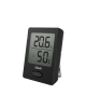 Duux Sense Hygrometer + Thermometer, Black, LCD display