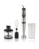 Gallet Blender Naucelle 3in1 GALMIX435 Hand Blender, 500 W, Number of speeds 2, Chopper, Ice crushing, Black/Stainless steel