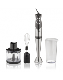 Gallet Blender Naucelle 3in1 GALMIX435 Hand Blender, 500 W, Number of speeds 2, Chopper, Ice crushing, Black/Stainless steel
