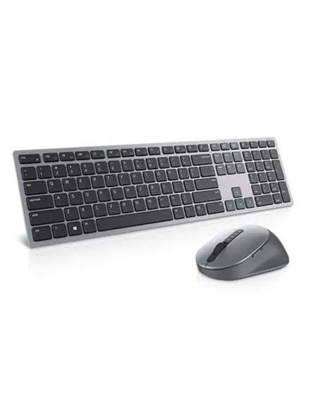 Dell Premier Multi-Device Keyboard and Mouse KM7321W Wireless, Wireless (2.4 GHz), Bluetooth 5.0, Batteries included, US Interna