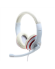 Gembird Stereo Headset MHS 03 WTRD White with Red Ring, Headset