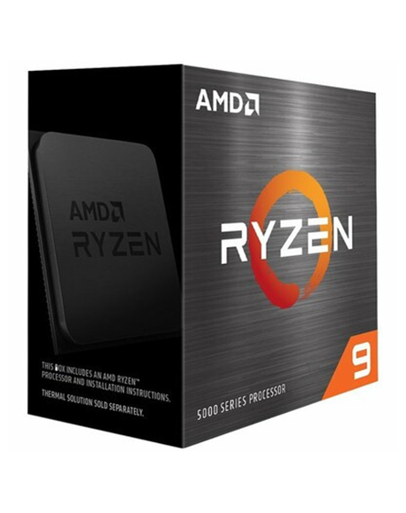 AMD Ryzen 9 5900X, 3.7 GHz, AM4, Processor threads 24, Packing Retail, Processor cores 12, Component for PC