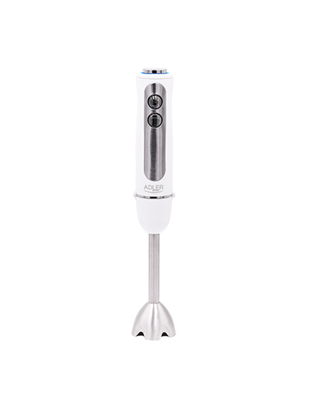 Adler AD 4625w Hand Blender, 1500 W, Number of speeds 5, Turbo mode, White