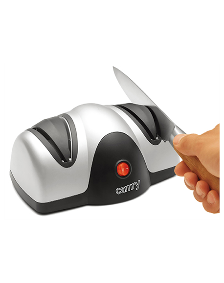 Camry Knife sharpener CR 4469 Electric, Black/Silver, 60 W, 2