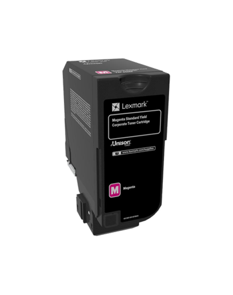 Lexmark Corporate 74C2SME Laser Toner Cartridge, Magenta