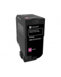 Lexmark Corporate 74C2SME Laser Toner Cartridge, Magenta